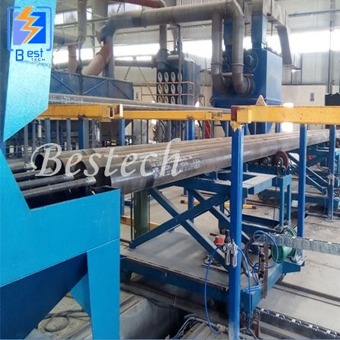 Steel pipe Internal Surface Shot Blasting Machine