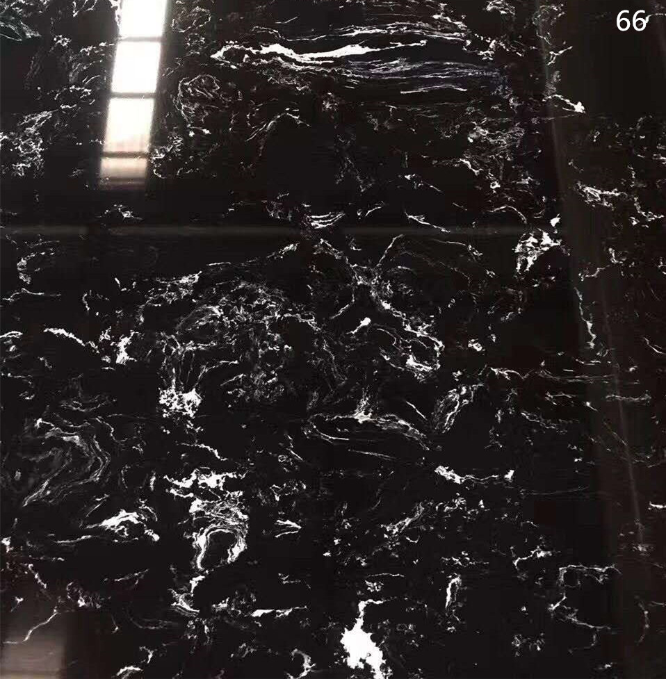 black artificial marble slabs synthetic slabs