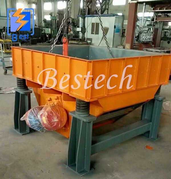Cast steel selfhardening resin sand reclamation production line