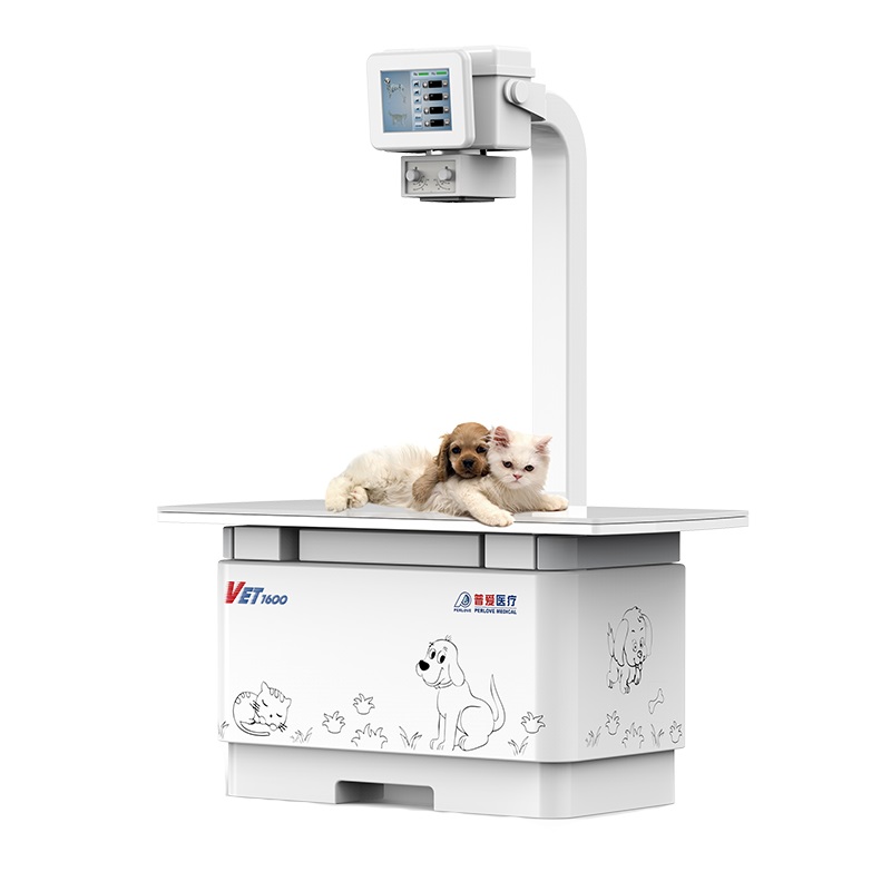 VET1600 Mobile digital Xray machine pets use DR Xray unit for veterinary