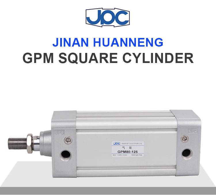 triple rod pneumatic compact guide air cylinder with magnet