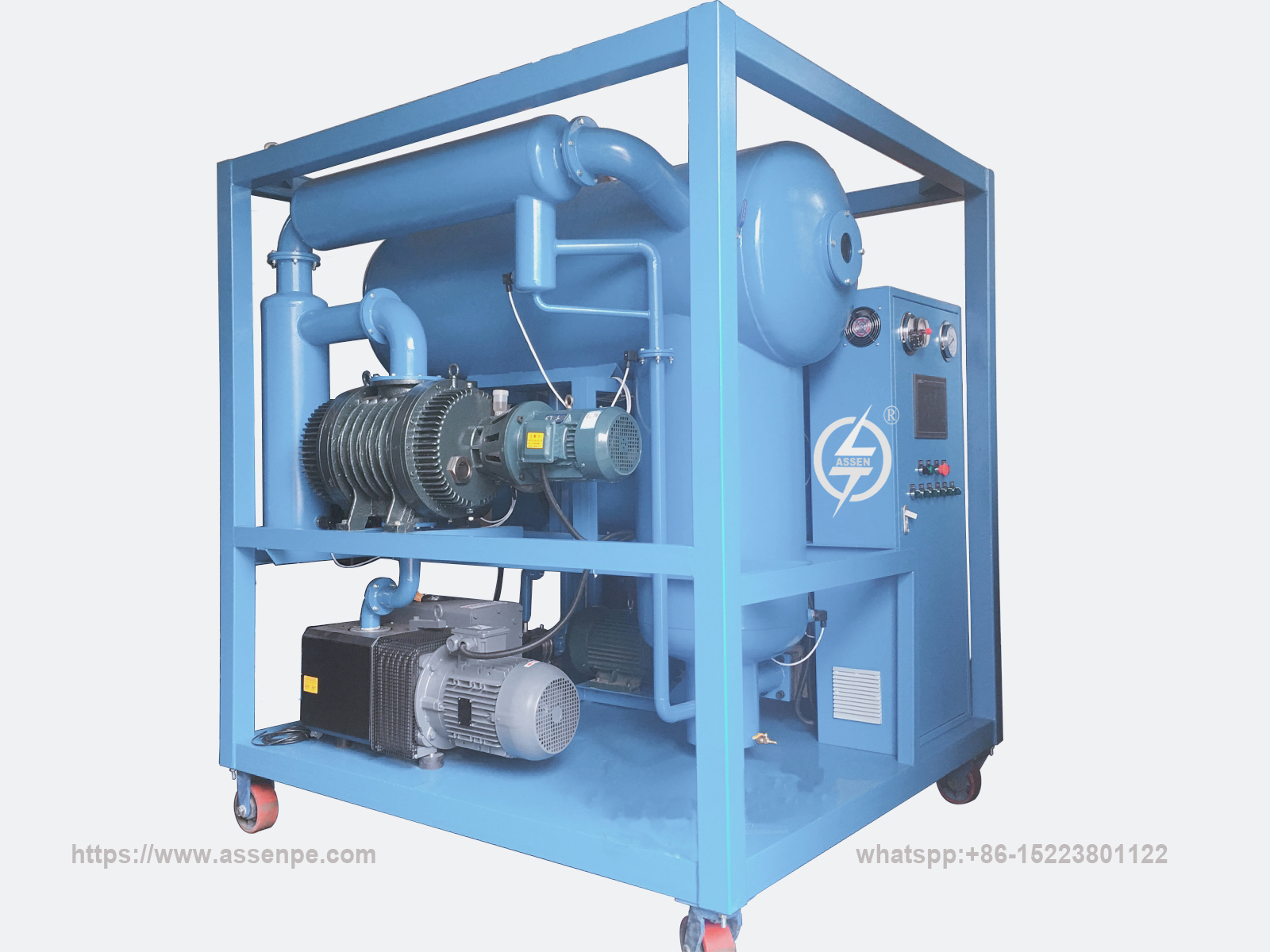 ASSEN ZYD100 6000LPH High Quality Transformer Oil Purifier MachineTransformer Oil Filtration Machine