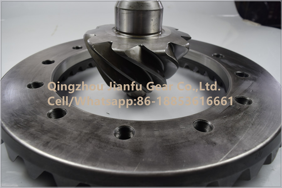 China Supplier Bevel Pinion Wheel Spiral Gear forging