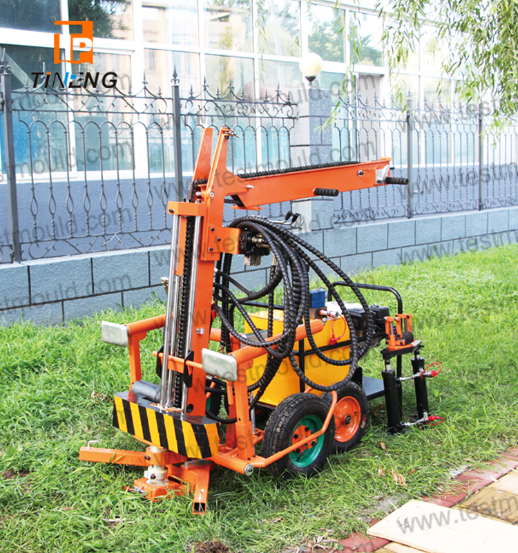 SPT Drop Weight Dynamic Probing Rig Hydraulic Multifunctional Investigation Rigs on wheels and on Crawlers