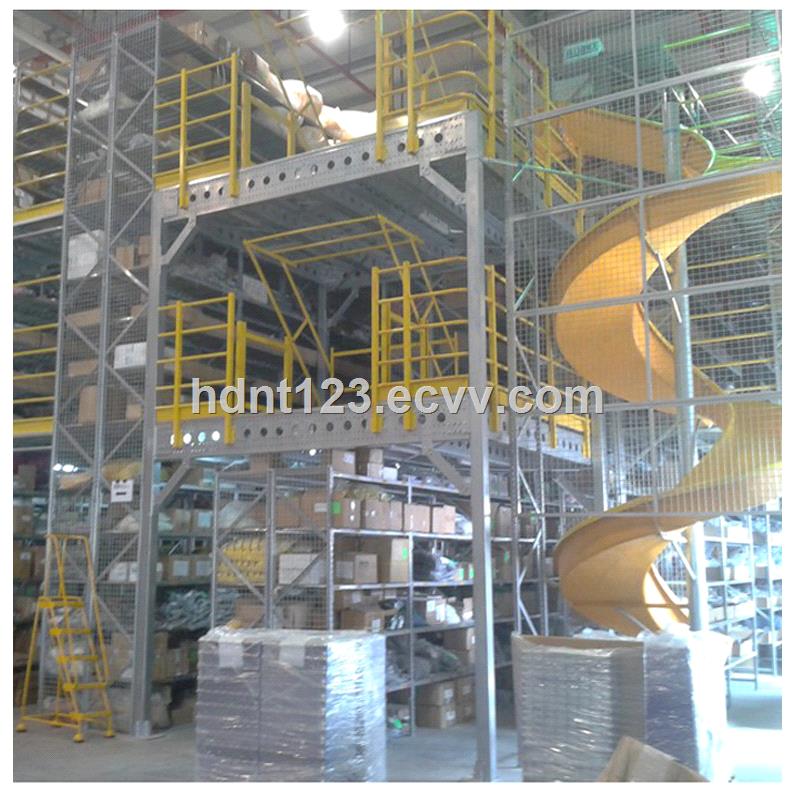 Warehouse Storage MultiLevel Mezzanine Platform Rack Mezzanine Flooring