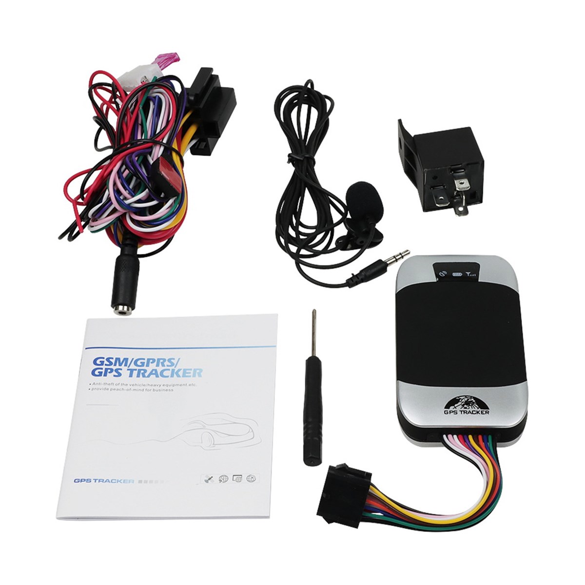 Mini Vehicle Car Motorcycle GPS Tracker with Remote Controller Stop Engine Remotely