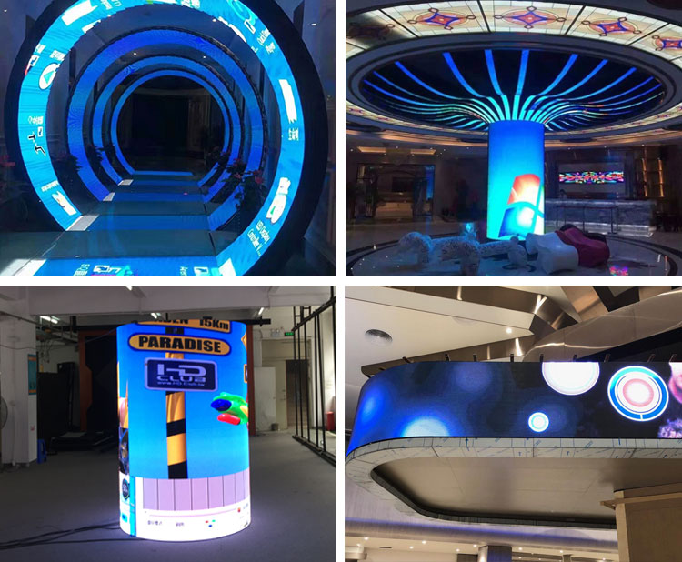 Good Quality SMD P6 Indoor Flexible LED Display