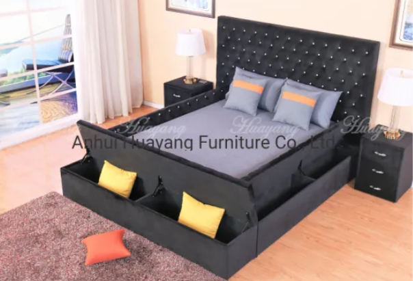 Hot Sell Modern Bed With Storage Box