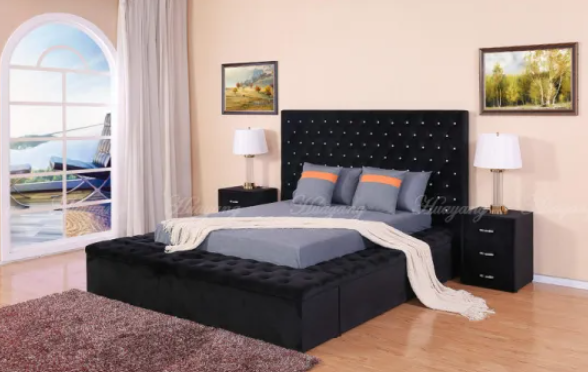 Hot Sell Modern Bed With Storage Box