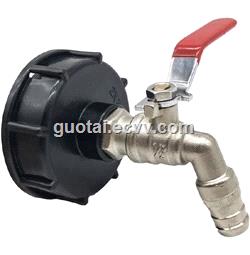 IBC Tank Drain Cover Extension Spout Hose Nozzle Outlet Tap Cap Valve Female Thread WaterOilFuelGarden Tank Fittings