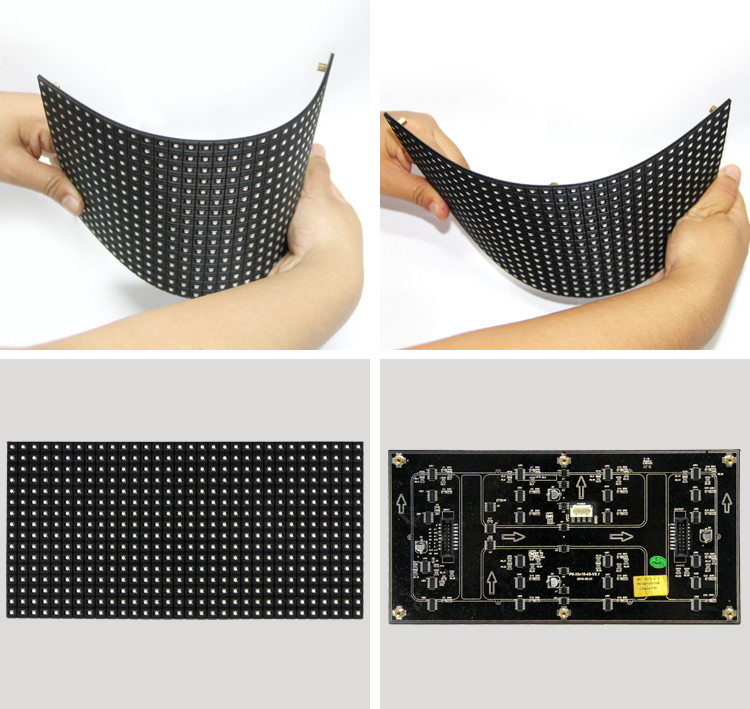 P8 SMD Indoor Soft LED Screen LED Flexible Panel