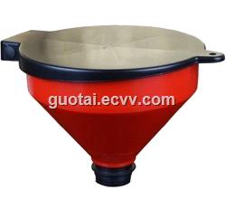 250mm Plastic Waste Oil Drum Barrel Funnel with Grill and Lockable Lid