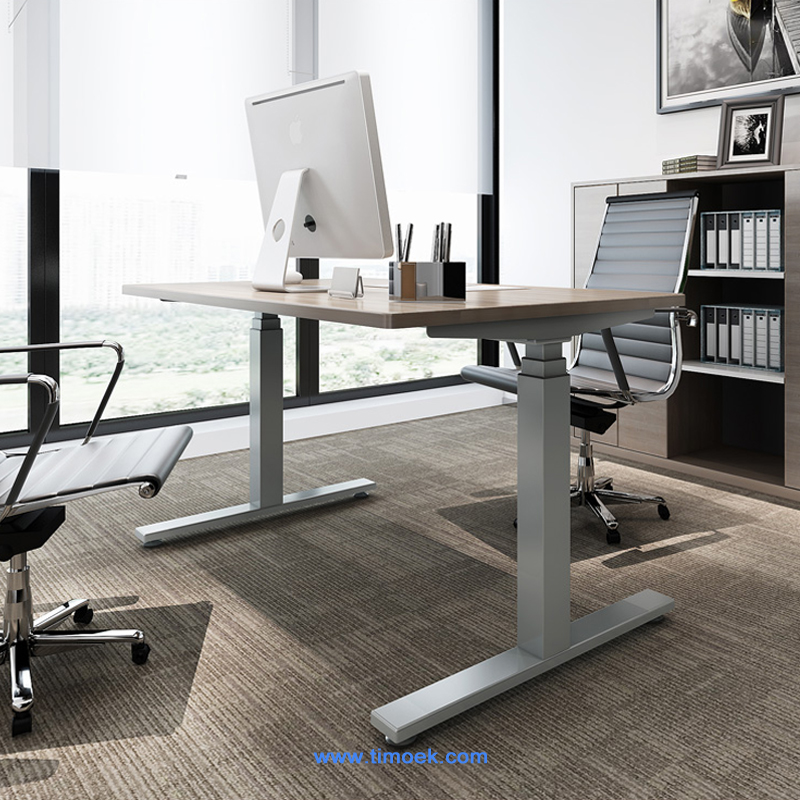 Timoekcom Adjustable Height Electric Standing Desk Frtame Manufacturer