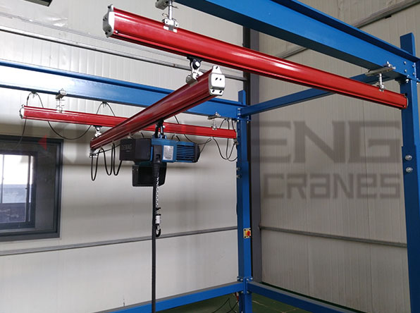There are a variety of configurations to meet the requirements of aluminum alloy rail cranes