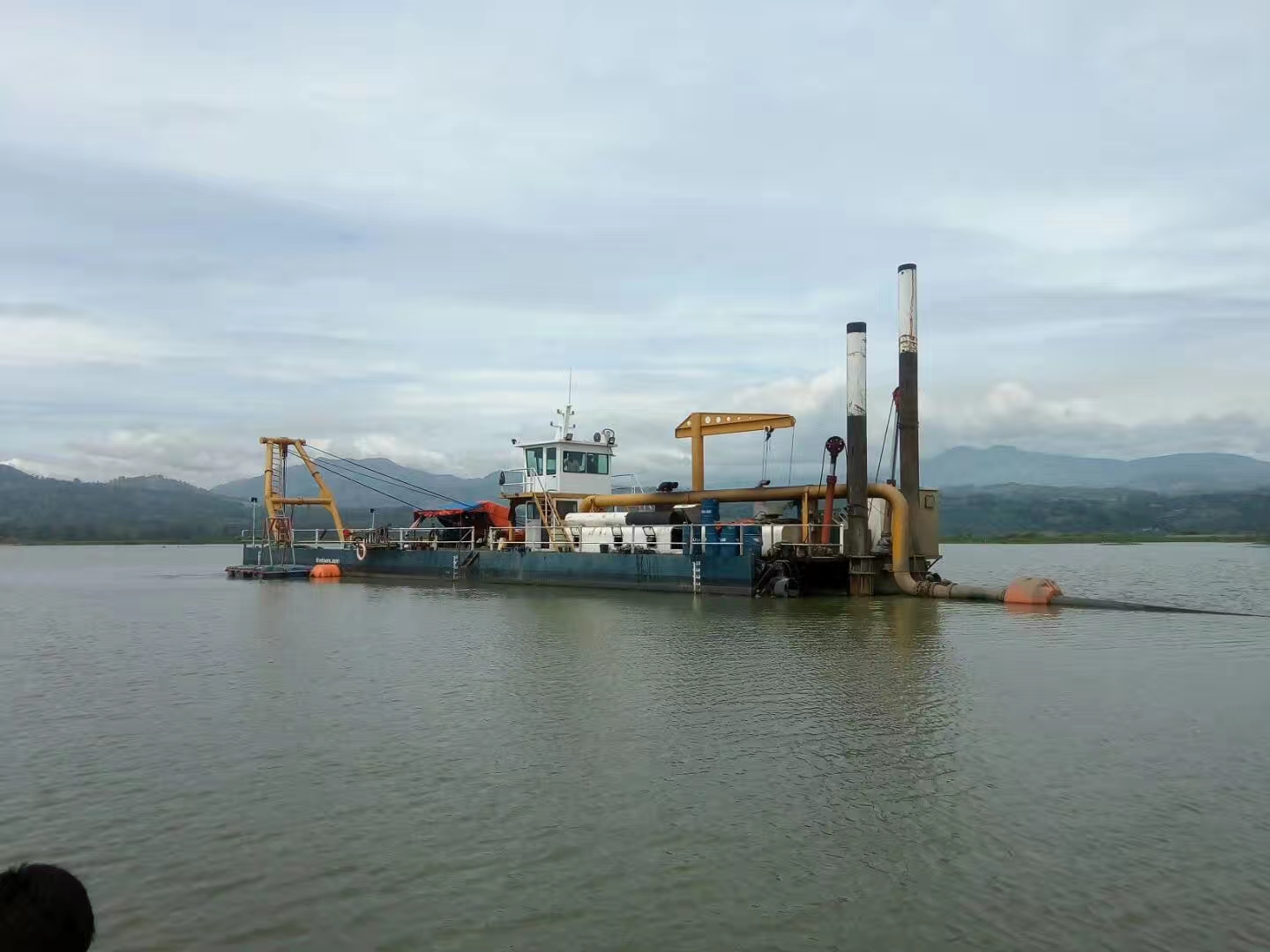 Cuttersuction dredger sandexcavating ship gold dredging sand washing equipment