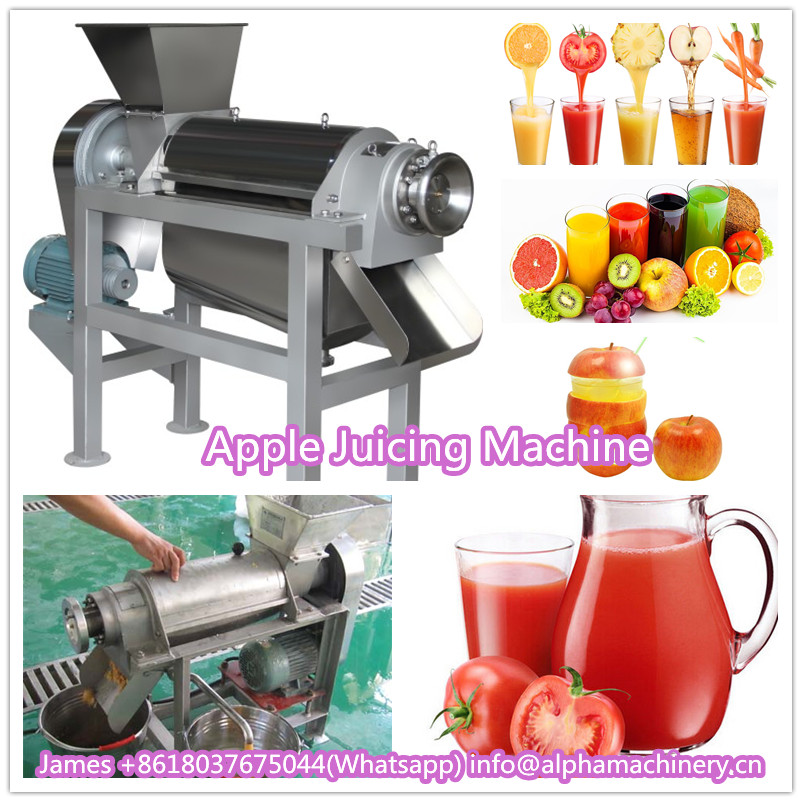 Commercial Fruit Vegetable Screw Juicer apple juicing machine
