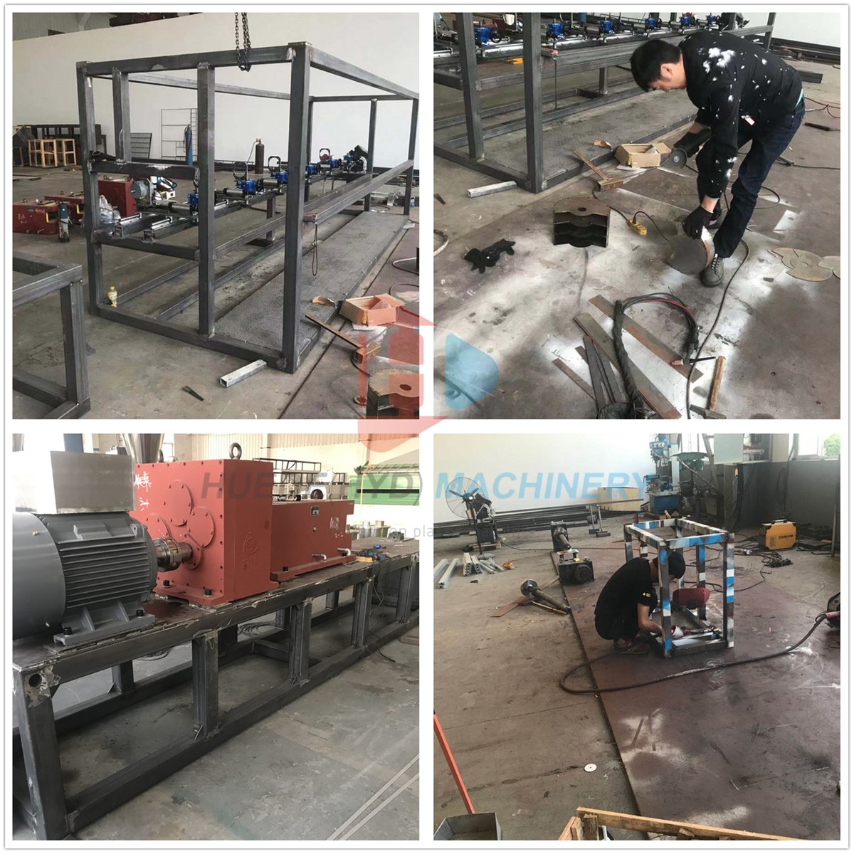 PPR Pipes Production Making Machine PE Plastic Corrugated Pipe Production Extruder Line
