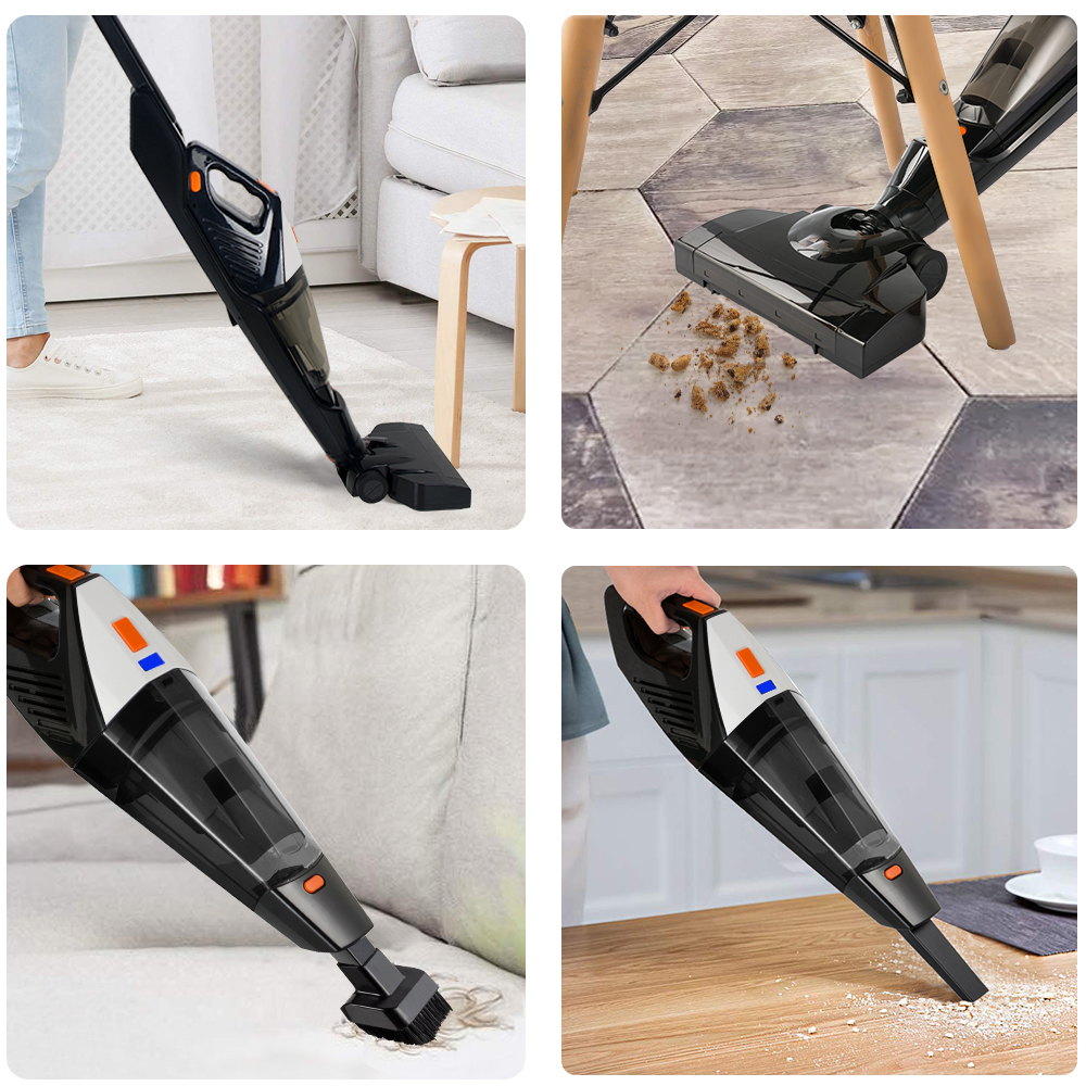 Cordless Vacuum Cleaner Handheld 2 IN 1 Stick Aspirator Cleaners Machine 7000Pa For Home Car