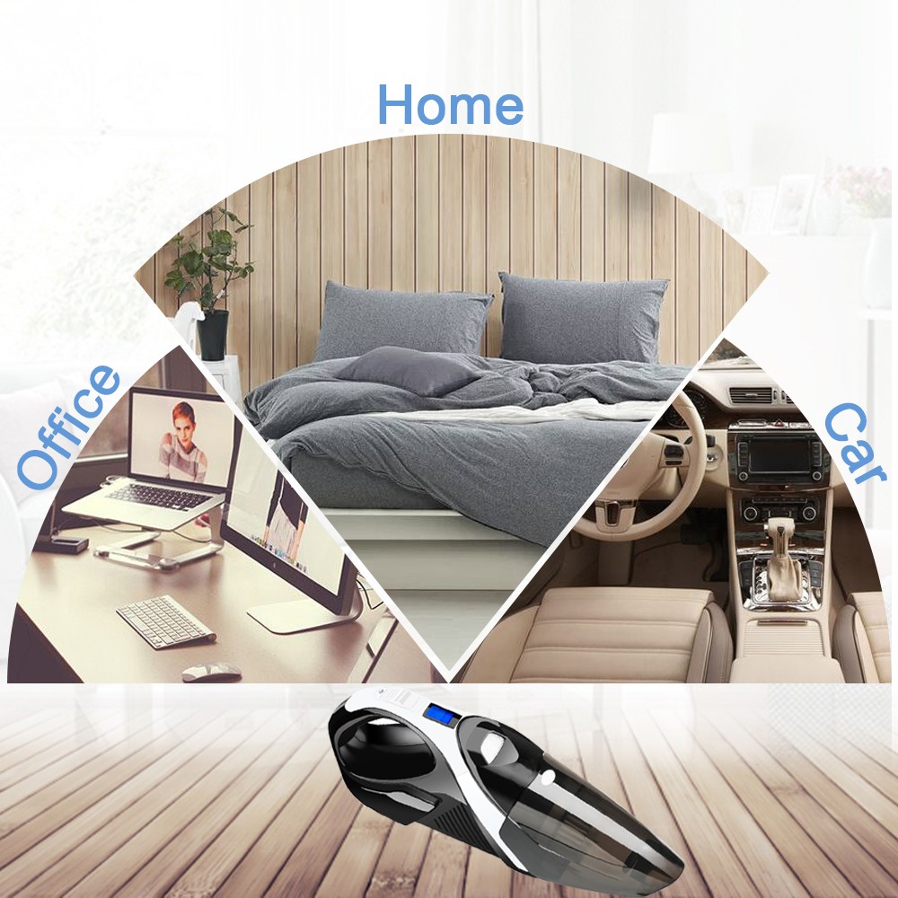 Mini High Wireless vacuum cleaner Wet and Dry Cord Cordless Portable Car home hand held Vacuum dust catcher pet suction