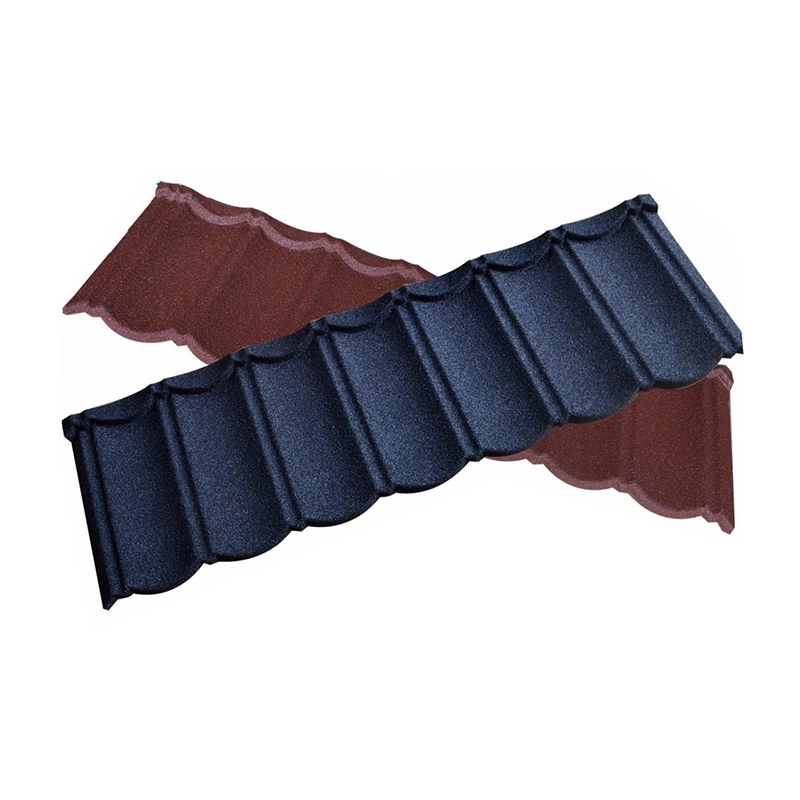 CE and SGS certified colorful stone coated metal aluminum coil roof tiles with size 1335 430 1355420mm