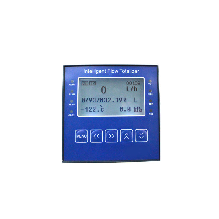 RS485 output displaying flow totalizer meter