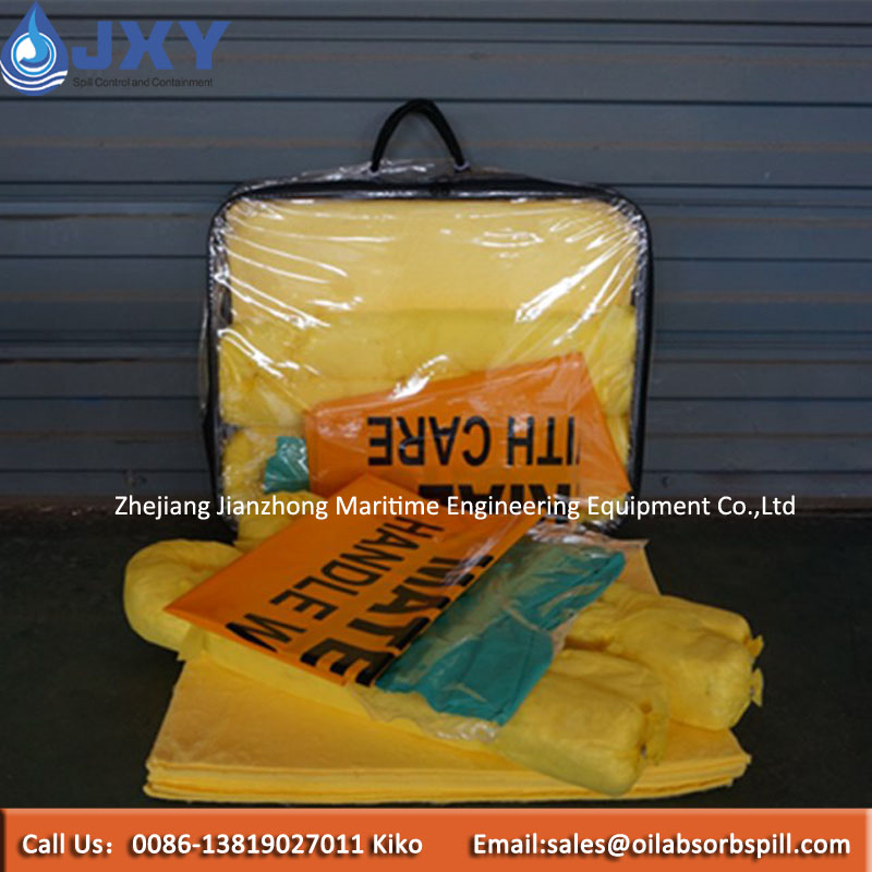20L Chemical Spill Kits Yellow Color