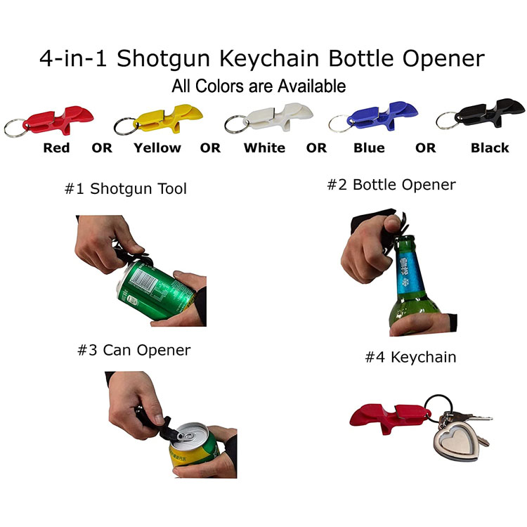 Ultimate Beer Bong Can Tap Opener Beer Keychain Can Shotgunning Bottle Opener