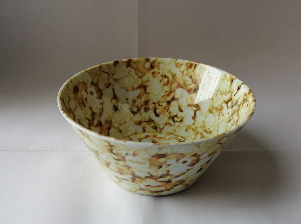 twoside popcorn design bowl 6 salad bowl melamine