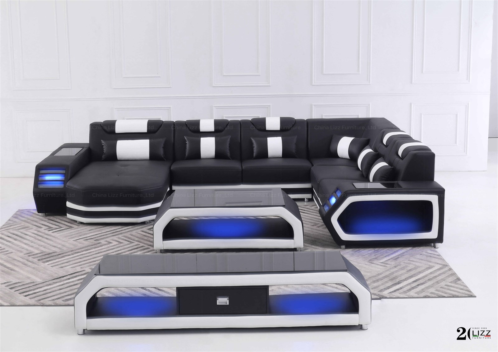 Smart home LED living room sofa
