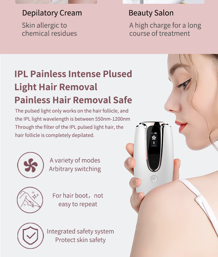 Factory supply IPL laser Pico Sure Powerful Hair Removal Skin Rejuvenation safety Portable IPL Hair Removal Beauty