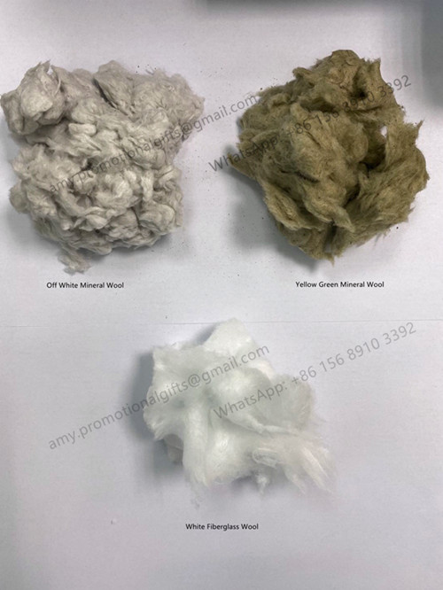 Granulated Mineral Wool Spraying Loose Rock Wool Insulation