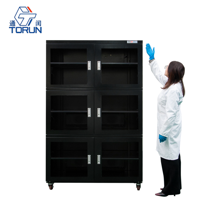 Professional desiccant dry cabinet manufacturer For IC chips storage TORUN 1428