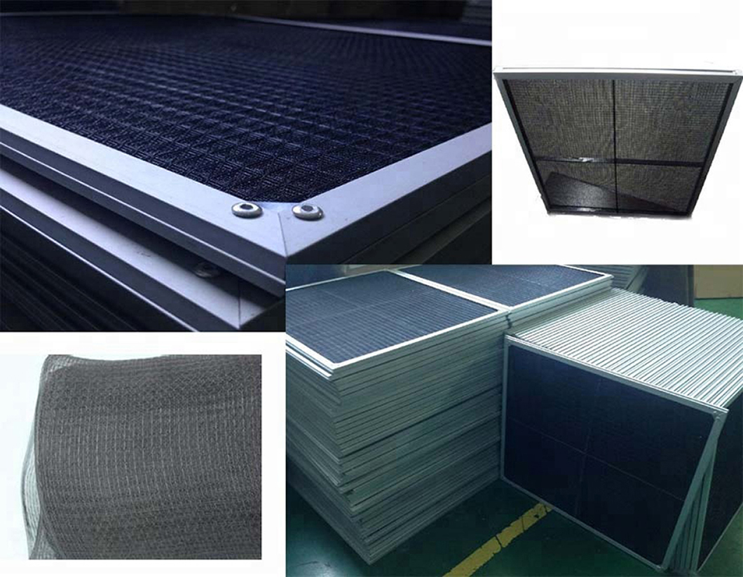 Washable Aluminum Net Nylon Filter with High Absorb Capacity