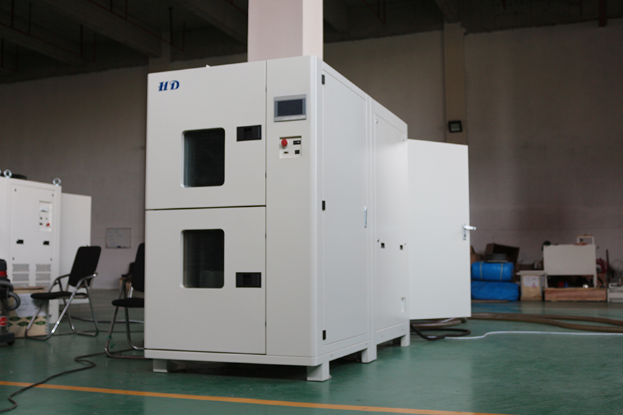 two zones thermal shock testing chamber