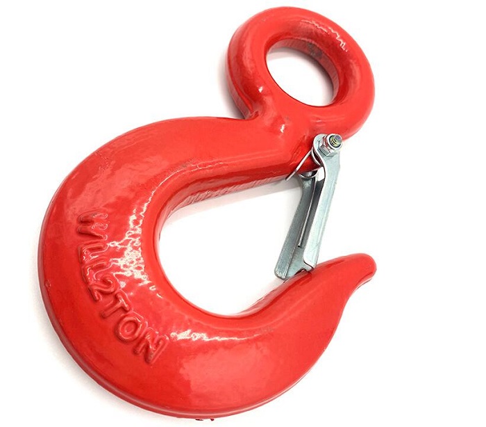 High Quality Rigging Hardware 320A Eye Slip Hook with Safety Latch US type