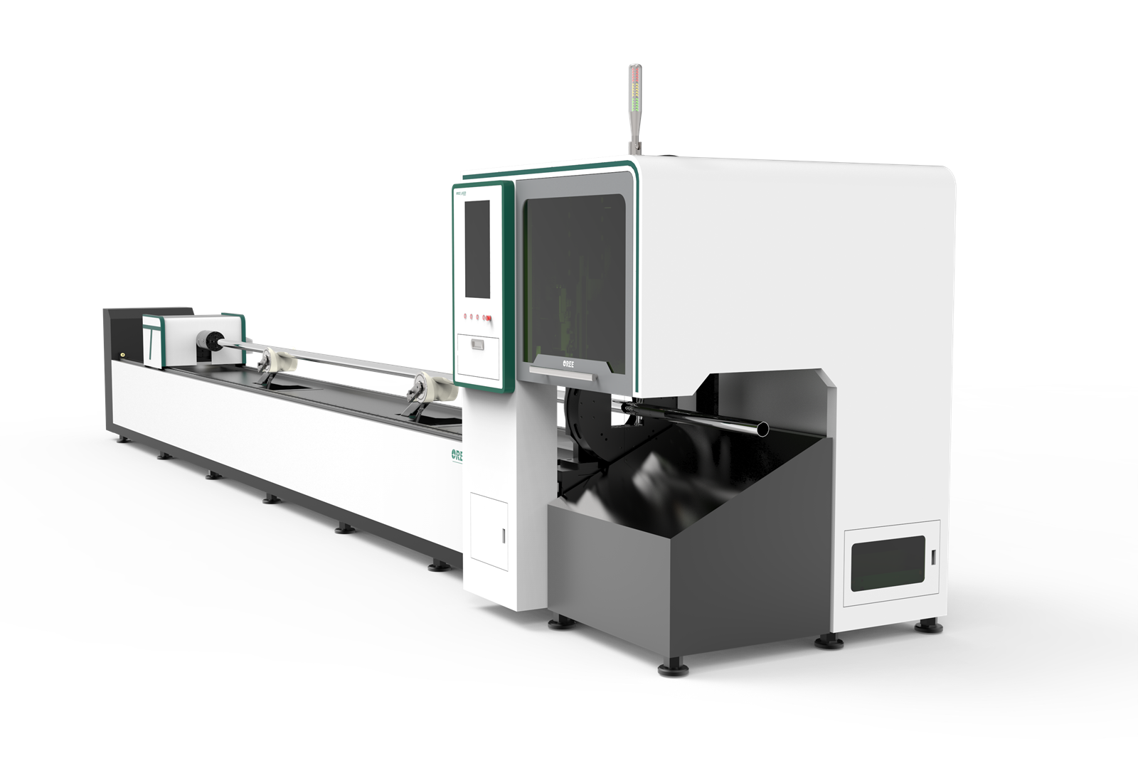 high quality fiber laser cutting machine for tube metal cutting