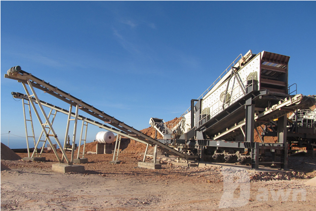 NK series mobile crusher in china