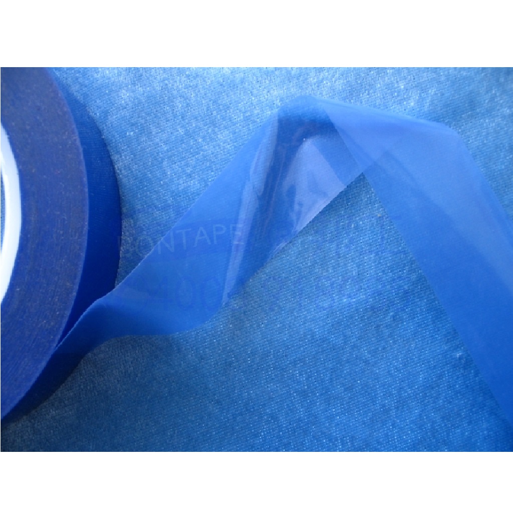 Strongly Adhesion Blue Splicing Tape Liner paper release film connected adhesive splices High temp resistance joint tape