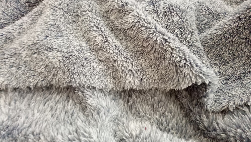 Microfiber Polyester Cationic Sherpa PV Blush Garment Blanket Bedding Home Textile Knitting Fleece Fabric