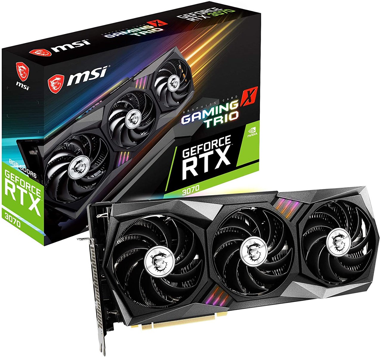 MSI GeForce RTX 3070 Gaming X TRIO Graphics Card