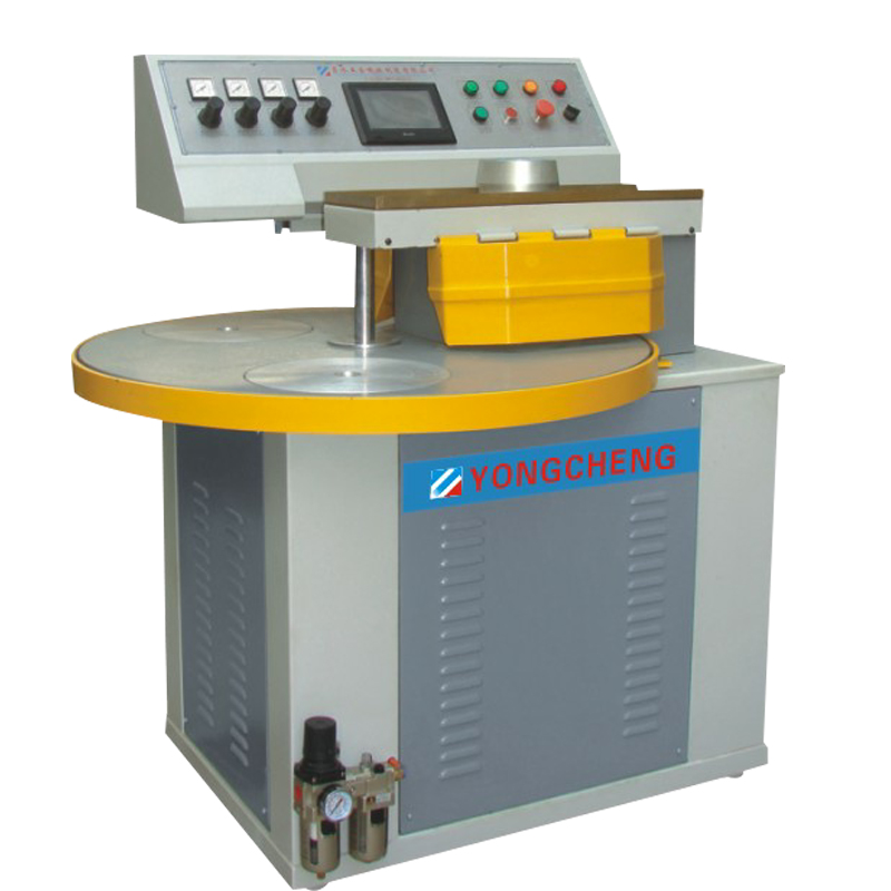 Semiautomatic three mould heads zin alloy centrifugal casting machine