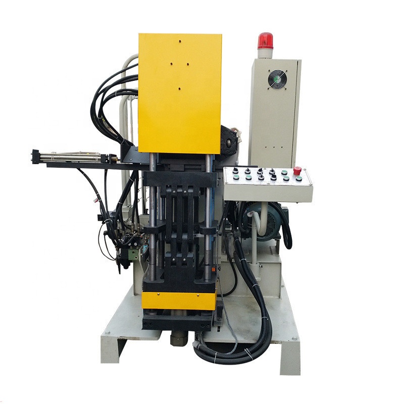 Small vertical zinclead injection moulding hot chamber die casting machine