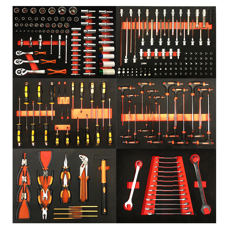 258pcs Tools Hand Tools Set With Any Combinations