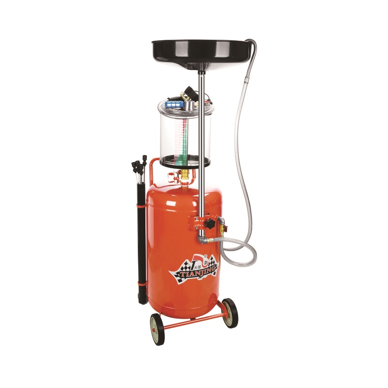 80L Oil Drainer Collect Machine For Car Waste Oil Collect
