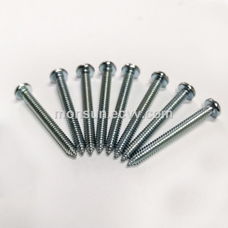 Machine screw pan head galvanized nonstandard Fastener factory