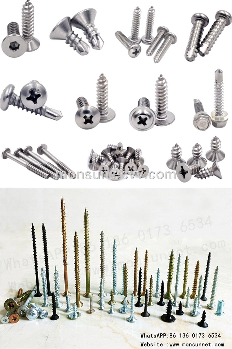 Machine screw pan head galvanized nonstandard Fastener factory