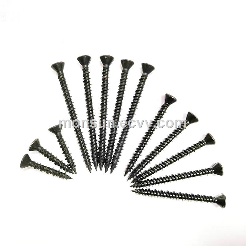 HILO Thread drywall screws black phosphated screws manufacturer costeffective Fastener