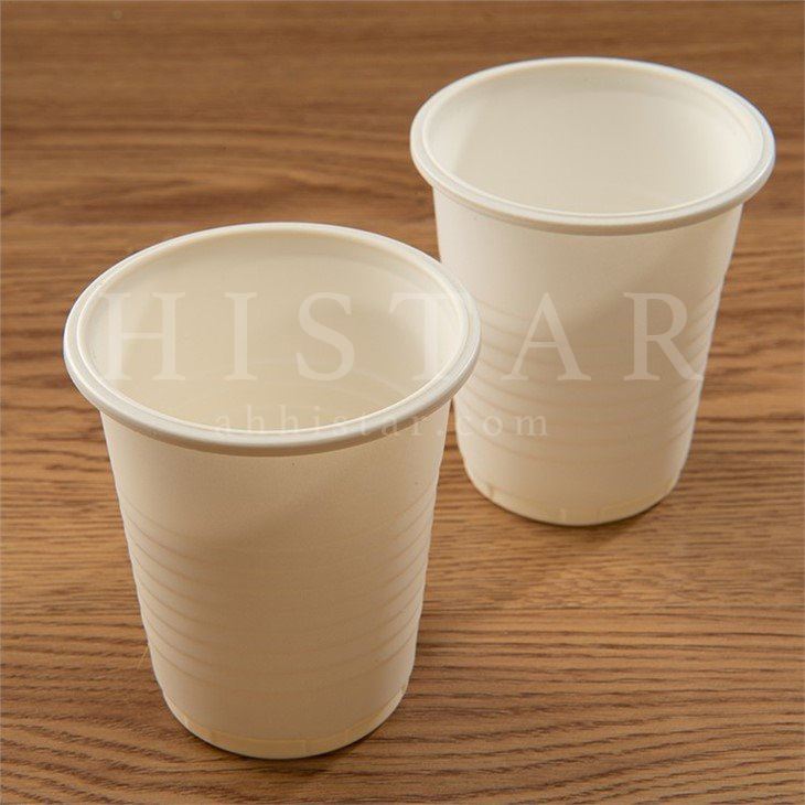 Degradable compostable ecofriendly disposable beverage cups