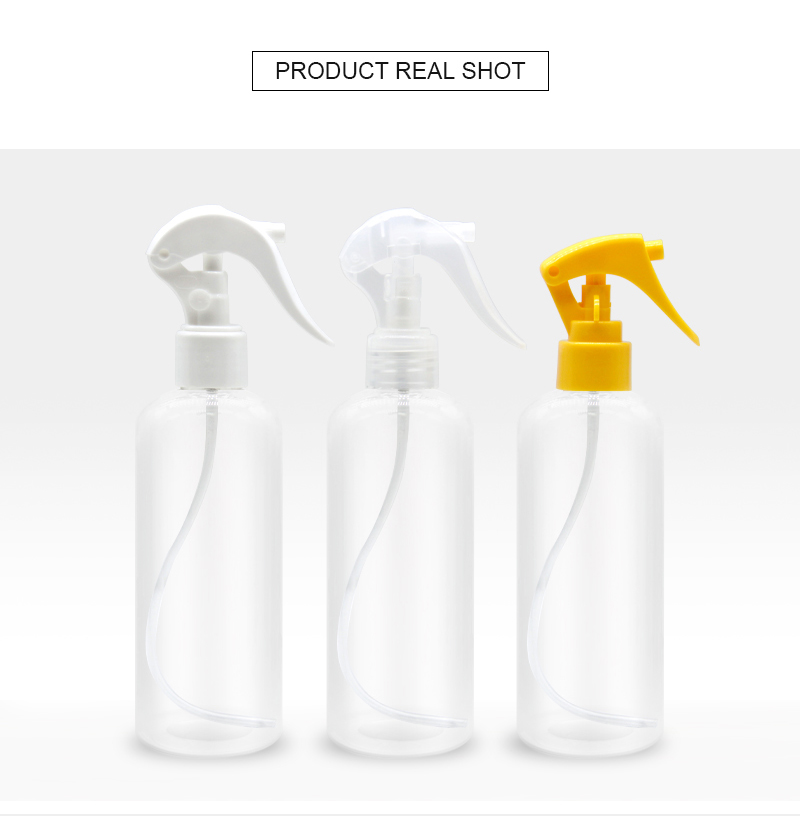 PET plastic bottle hair spray alcohol disinfectant water bottle with a variety of spray heads
