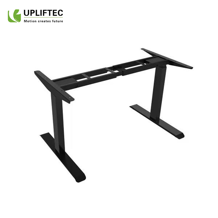 Dual Motors Three Sections 6201270mm Electric Height Adjustable Sit Standing up Desk